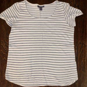 Striped Maternity Tee, L